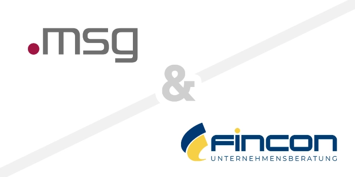 Partnership between msg and consulting company FINCON
