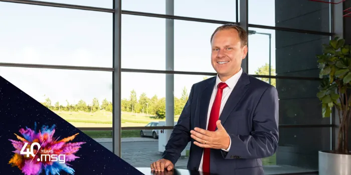 "msg group’s business model is built on a solid basis"