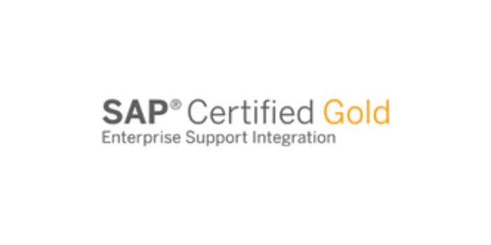 SAP Certified Gold Enterprise Support Integration